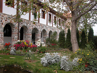 The monastic quarters in the monastery of the Most Holy Mother of God Eleusa, Veljusa